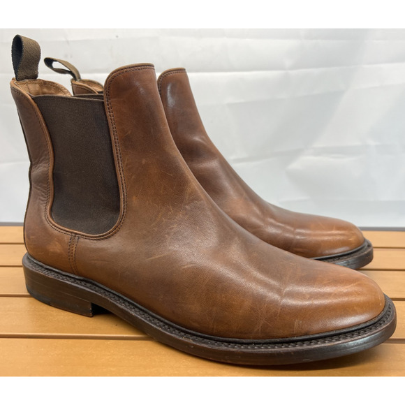 Frye Men’s Chelsea Boots Size 9.5D Cognac Leather 3480687-COG main image 12